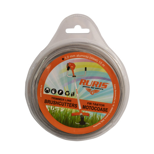 Střihací drát 3,0 mm hliníkový 15 m