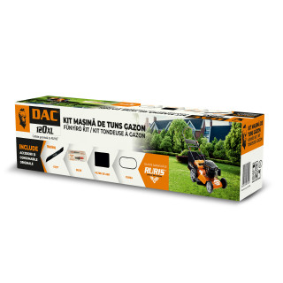 Sada sekačky dac120xl mulčovací funkce, mulčovací nůž, řemen, vzduchový filtr, zapalovací svíčka, sada šroubů