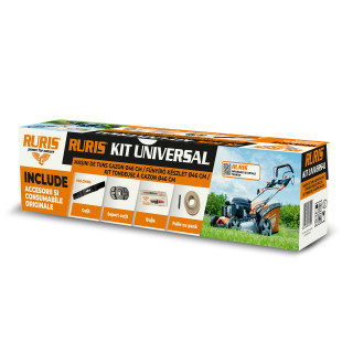 Univerzální sada pro stroje na trávu s průměrem 46 cm, mulčování, zapalovací svíčka, zapalovací svíčka, adaptér, adaptér, sada š