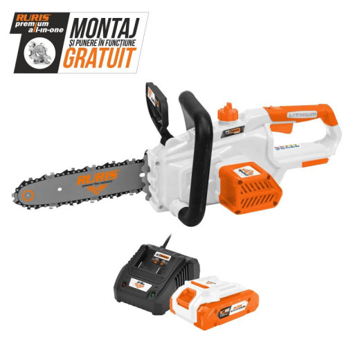 Akumulátorová pila RURIS 2524e Power Alpha UP (včetně baterie a nabíječky)