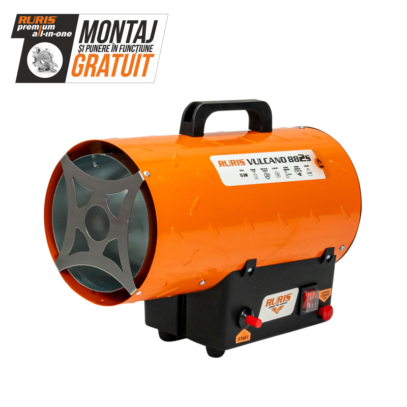 Plynový ohřívač s ventilátorem RURIS VULCANO 882 S