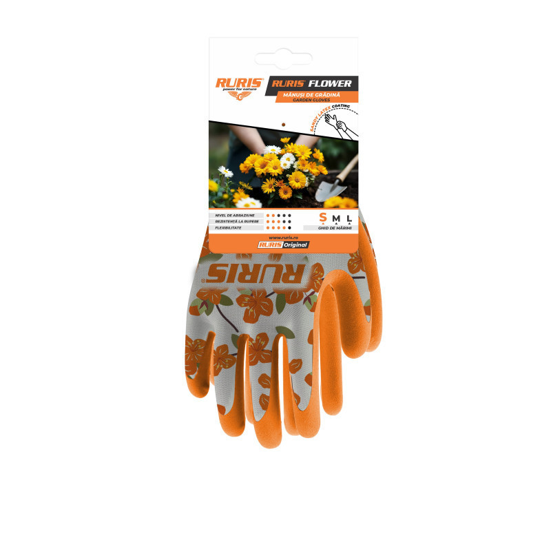 Rukavice RURIS Flower, vel. L
