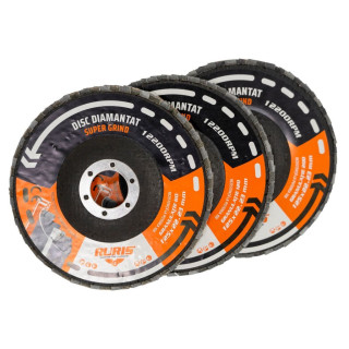Sada diamantových brusných kotoučů ruris super grind 125x22,23