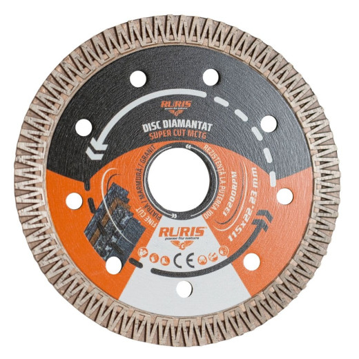 Disk ruris super cut mctg 115x22.23